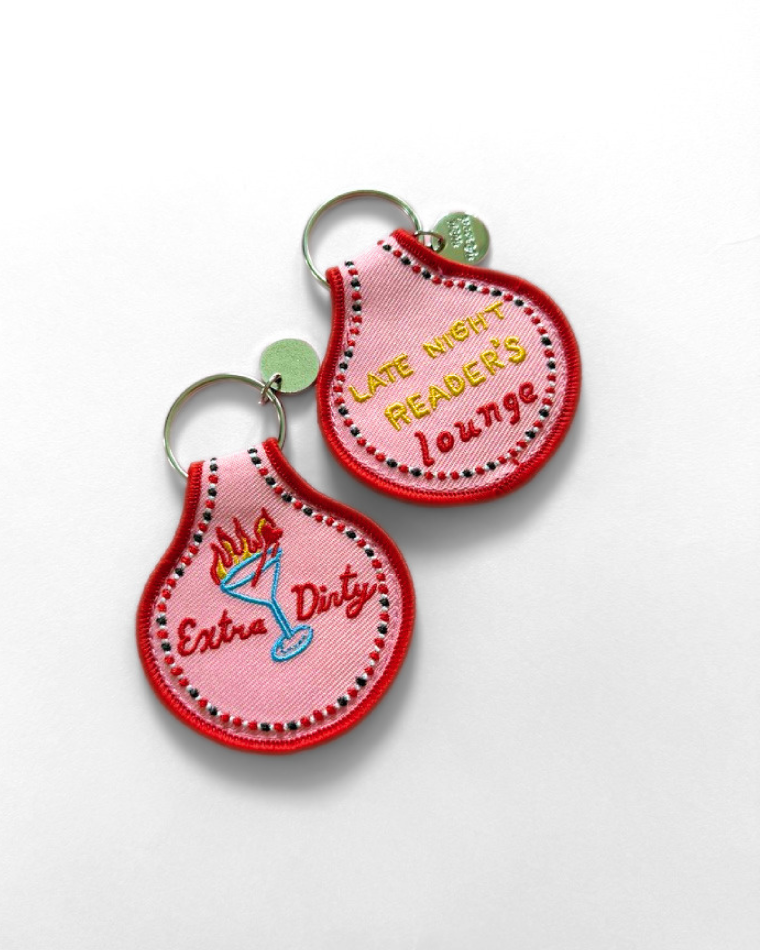 Late Night Readers Lounge Keychain