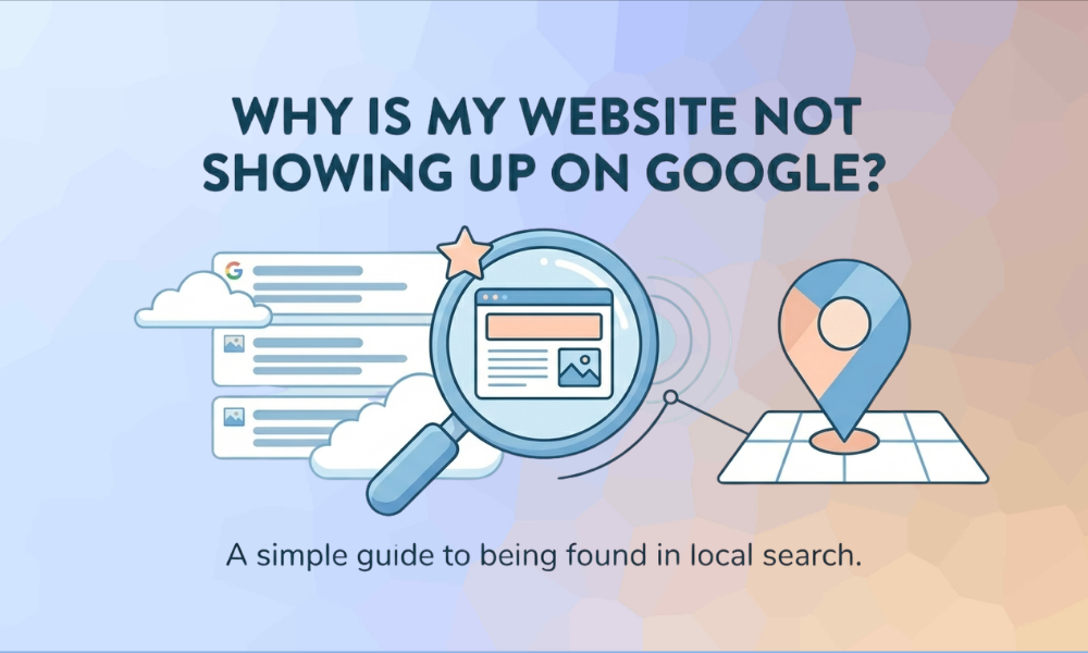 Why is my website not showing up on Google? (and how to fix It)