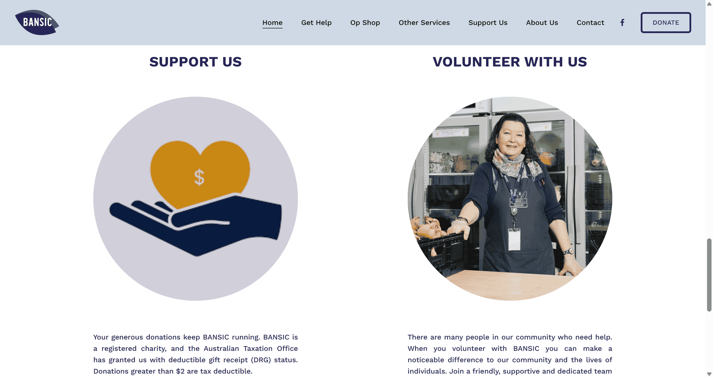 Non Profit in Melbourne website by NadiaDesigns.png