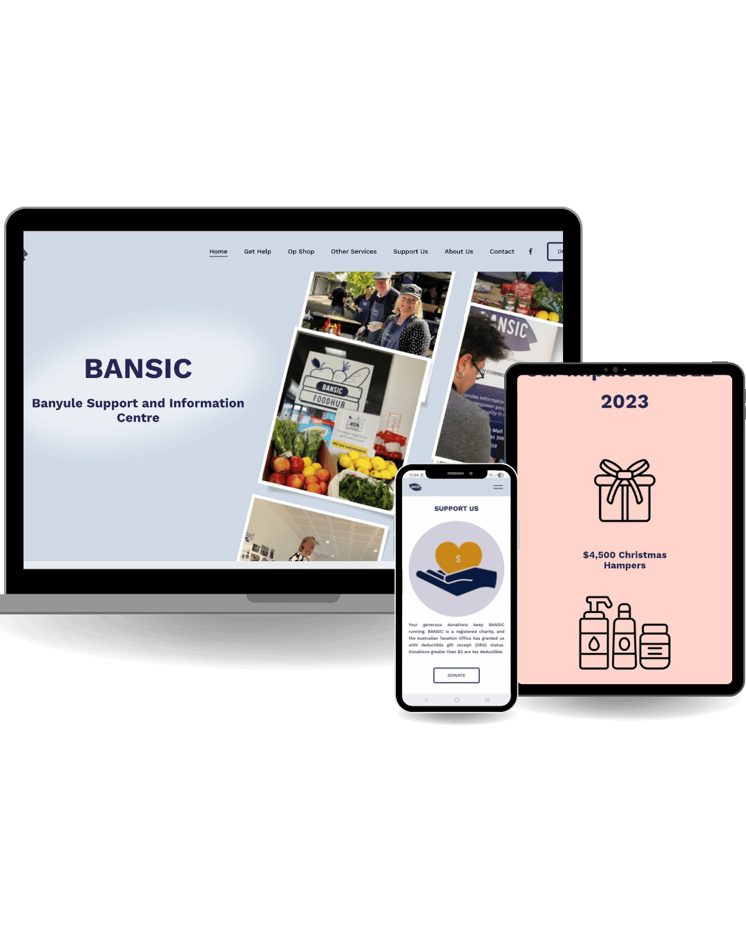 Banyule Support &amp; Information Centre (BANSIC) Website