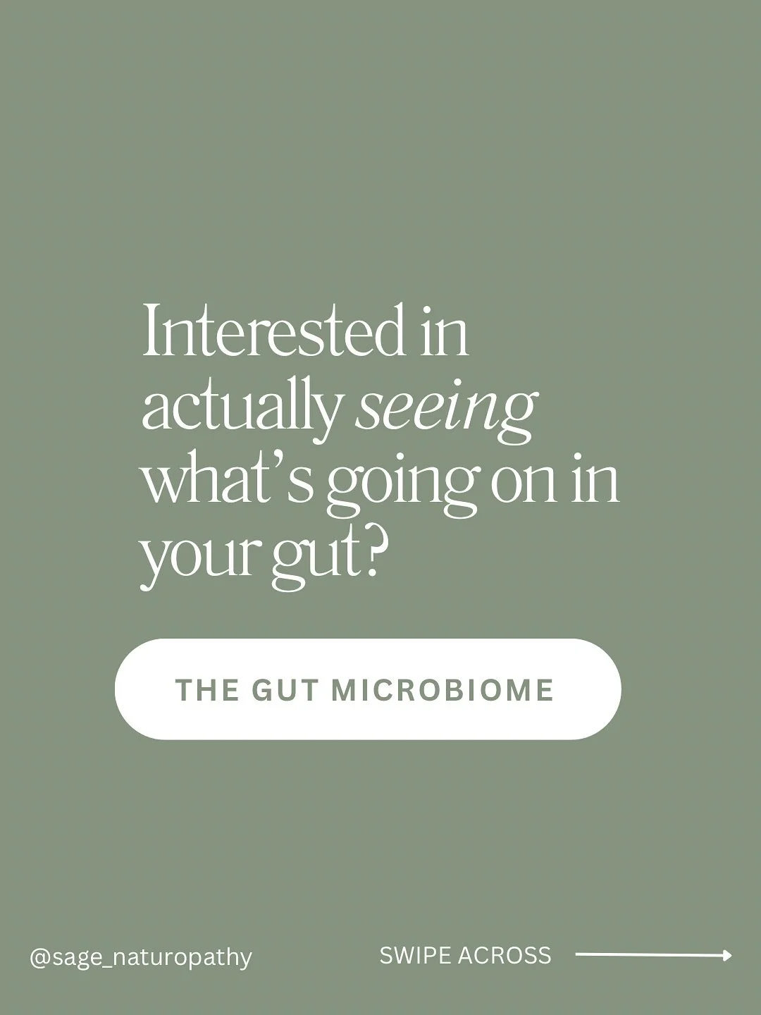 Your gut microbiome has one of the most powerful influences on your health🦠

If you&rsquo;re dealing with bloating, unpredictable digestion, fatigue, skin issues, or just a general feeling that something&rsquo;s off, your microbiome could be a big p
