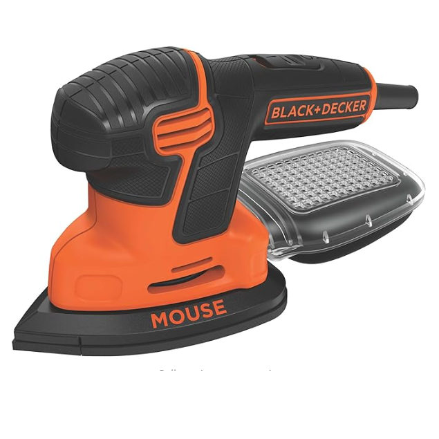 this mouse sander gets into corners and hard-to-reach areas