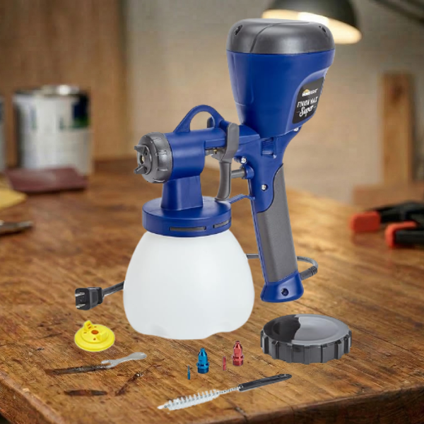 HomeRight paint sprayer - affordable, easy to use, and provides a flawless finish
