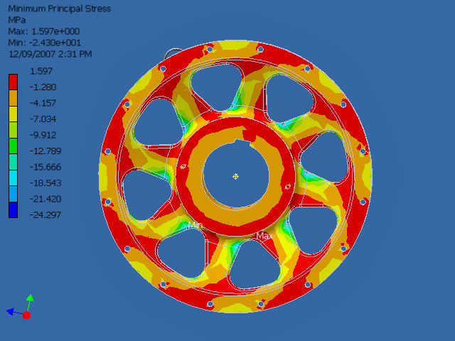 BE Brook Engineering FEA Stress Analysis Example