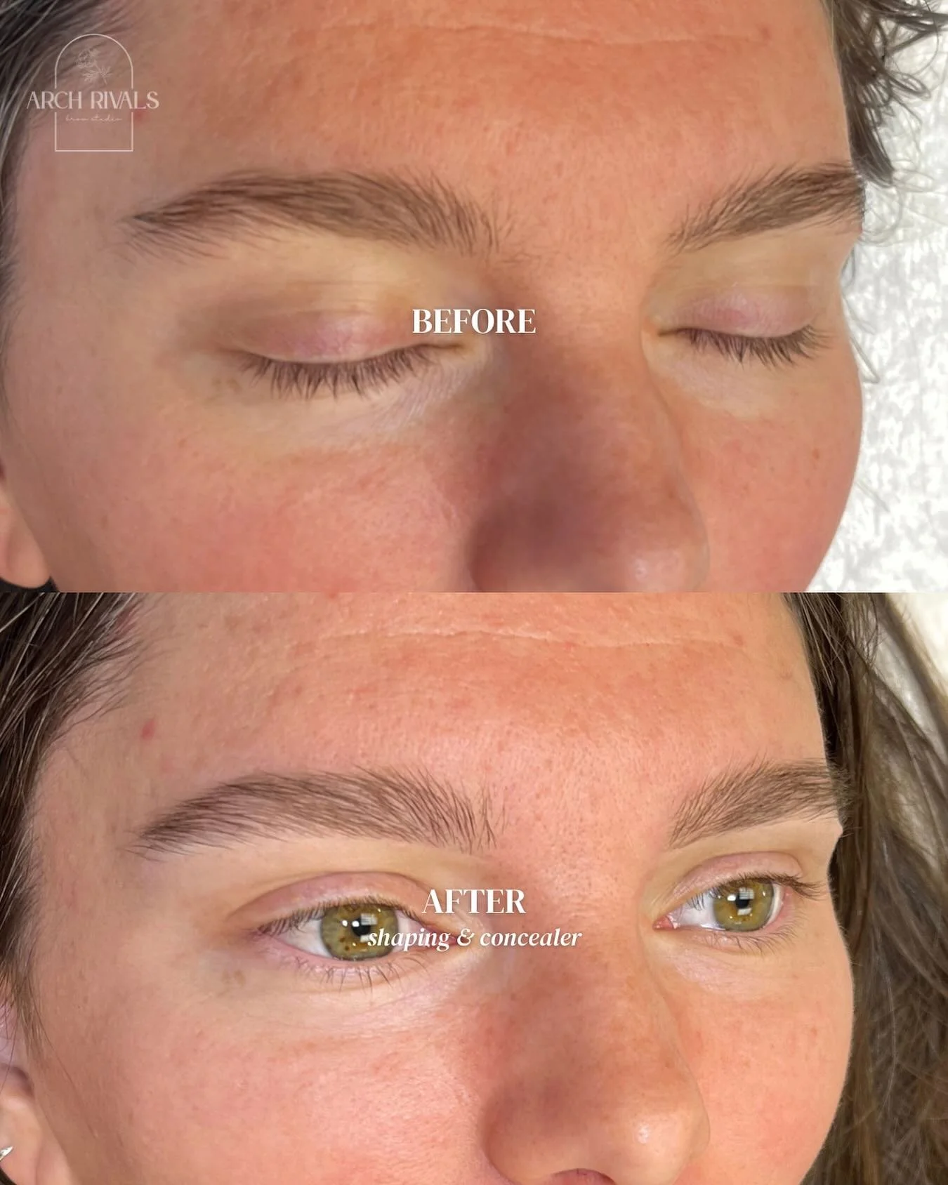subtle enhancements make the biggest difference sometimes 😍 that bit of concealer on the brow bone to add that little pop after shaping is just chefs kiss 

book before october 1 to secure 15% off any lamination or shaping service! link in profile t
