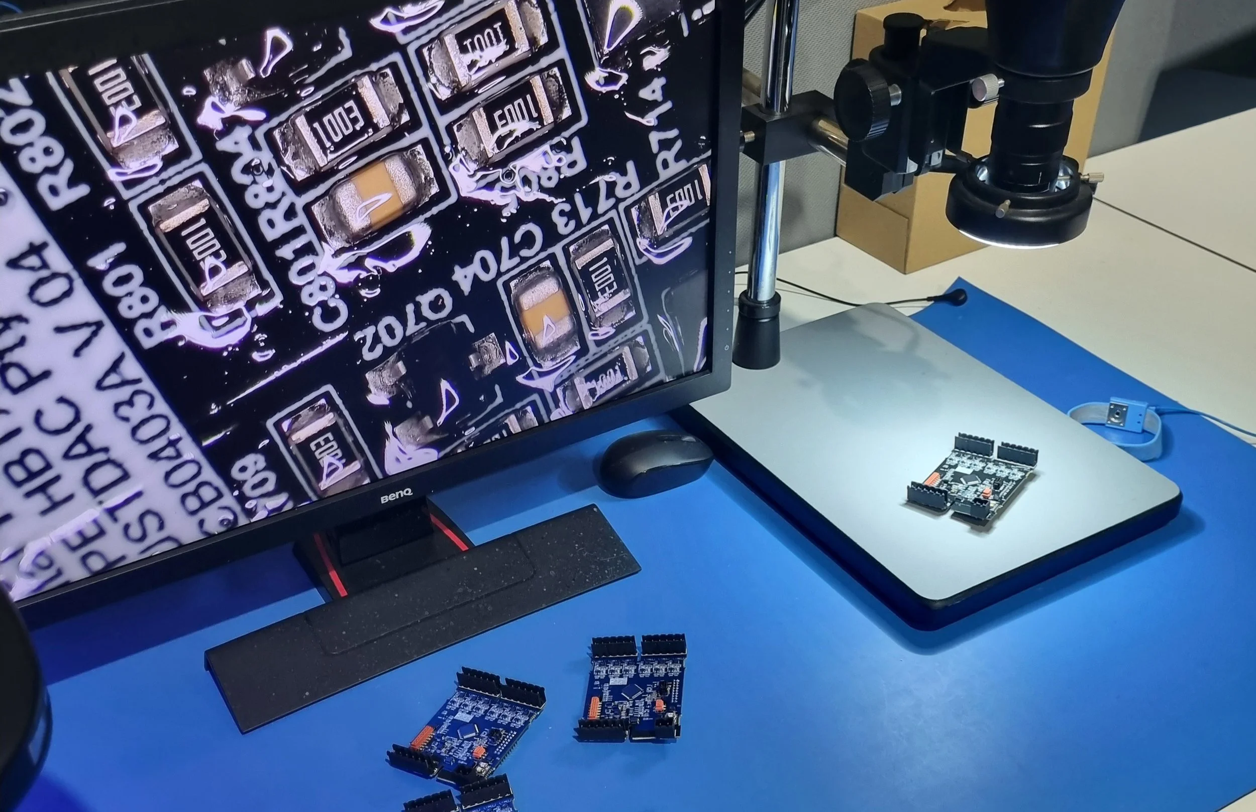 Quality assurance in action—every PCB inspected, verified, and validated for performance and reliability.