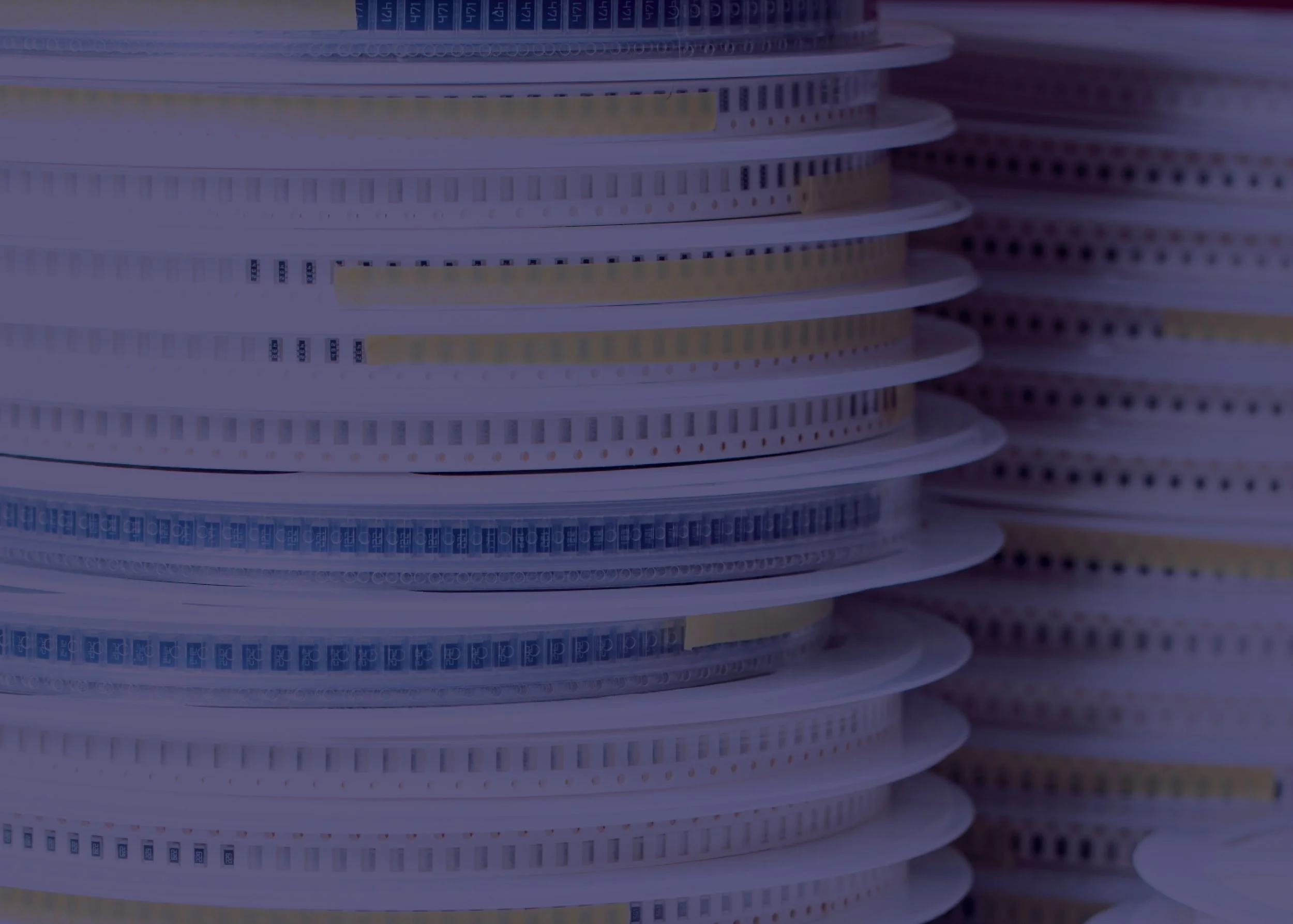 Controlled component reel inventory to support efficient, uninterrupted production.