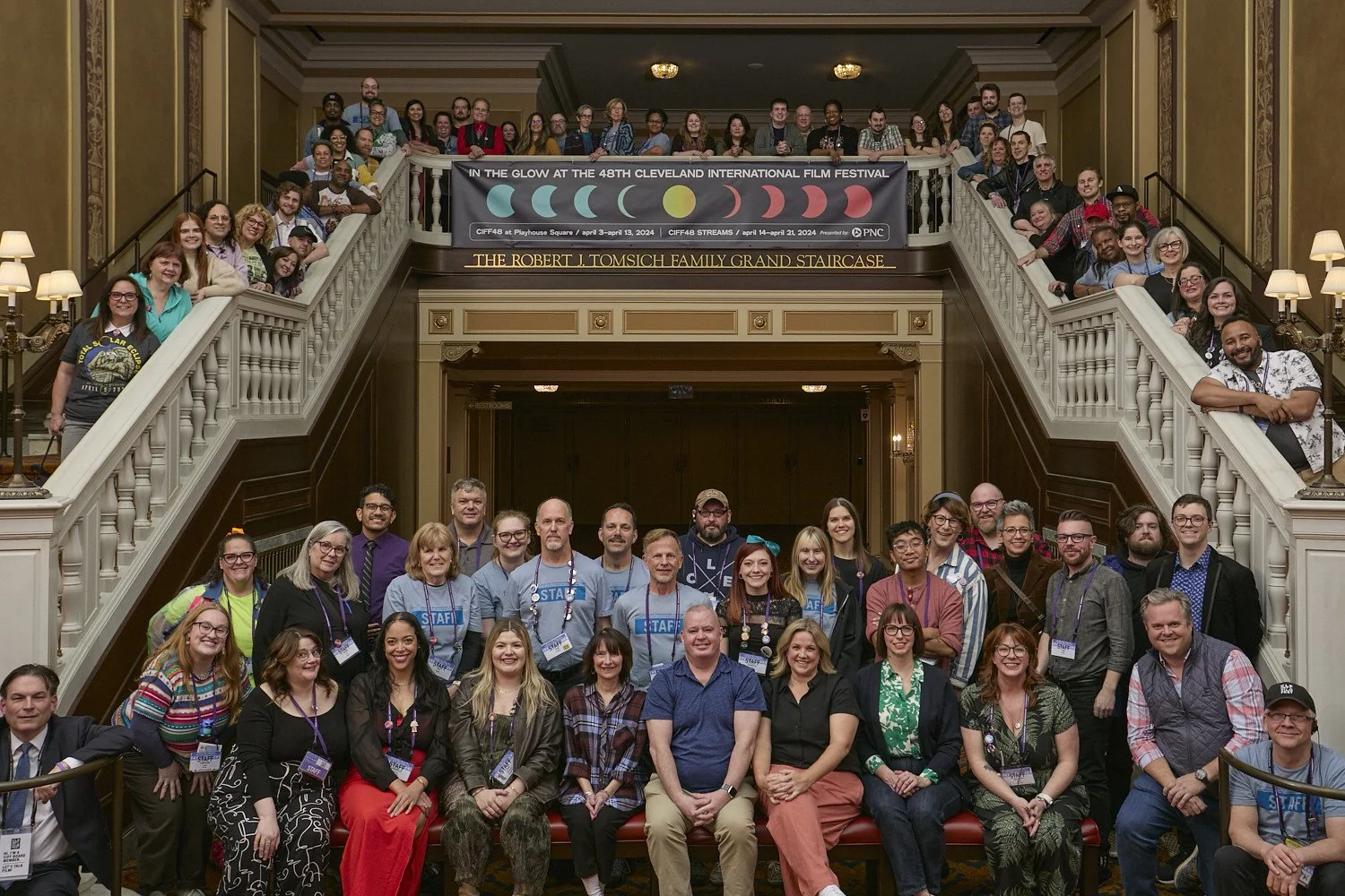 Cleveland International Film Festival 2024 staff and volunteers.