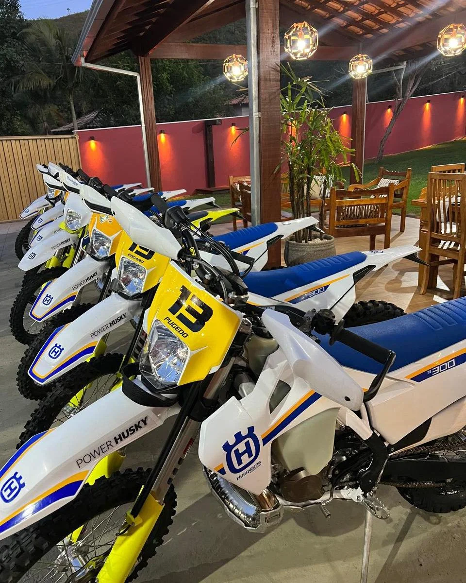 We are going to Brazil!!!

Come join us in Brazil for their Carnival and riding dirt bikes and adventure bikes! 

We have 2 trip options, so you can solo Brazil and just enduro with us or join us for a full 2 week trip. 

Enduro -Feb 21 to Feb 25 202