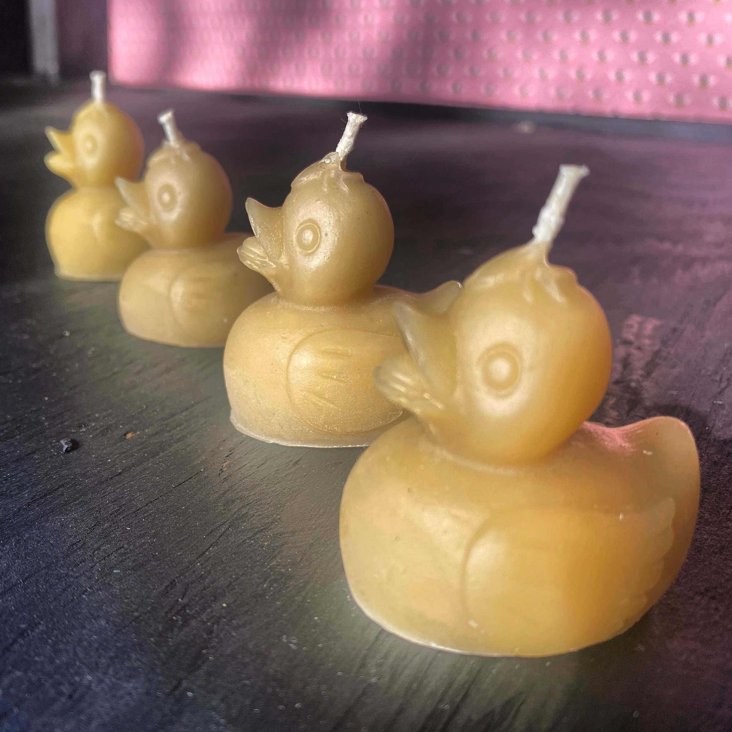 Beeswax candle