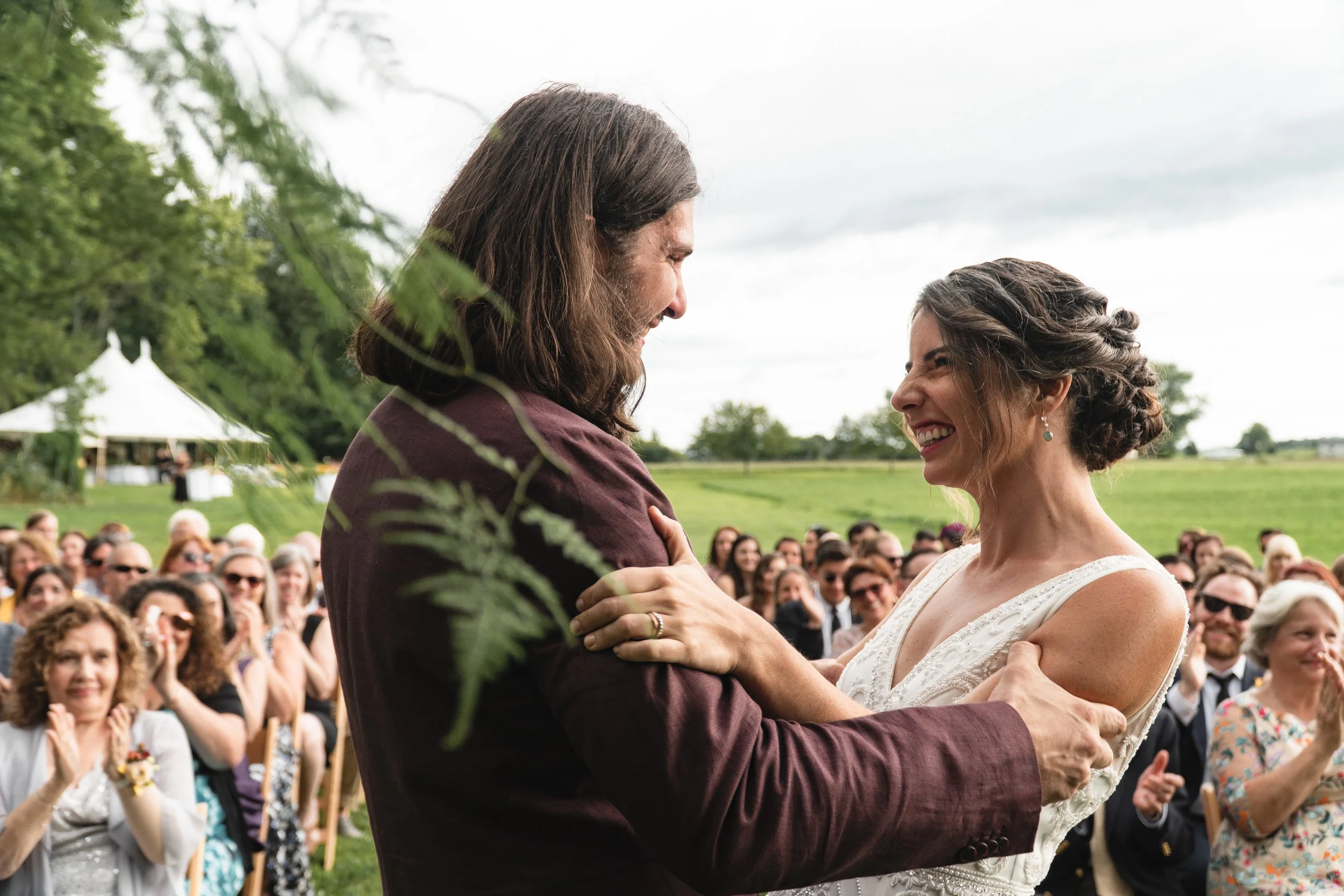 Intimate Backyard Wedding in Upstate New York | Copenhagen Elopement ...