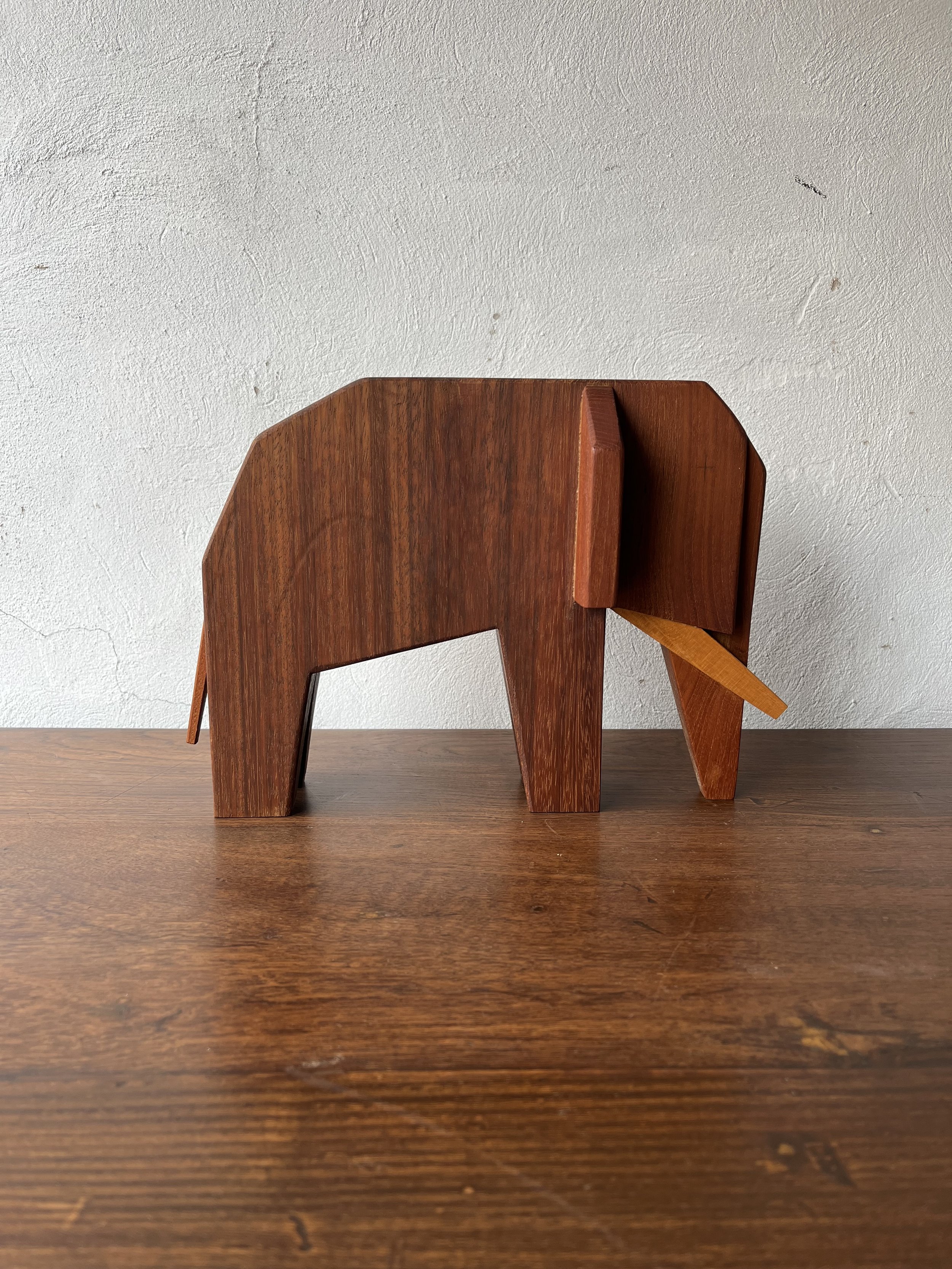 Teak Elephant 1970's