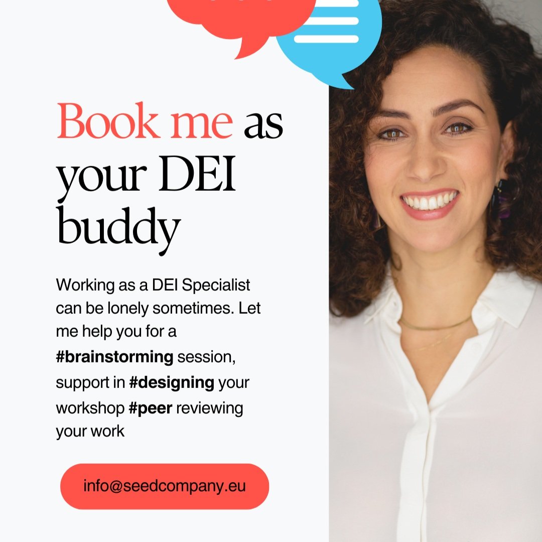 Book me as your DEI* Buddy
