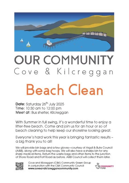 Cove & Kilcreggan Community Beach Clean