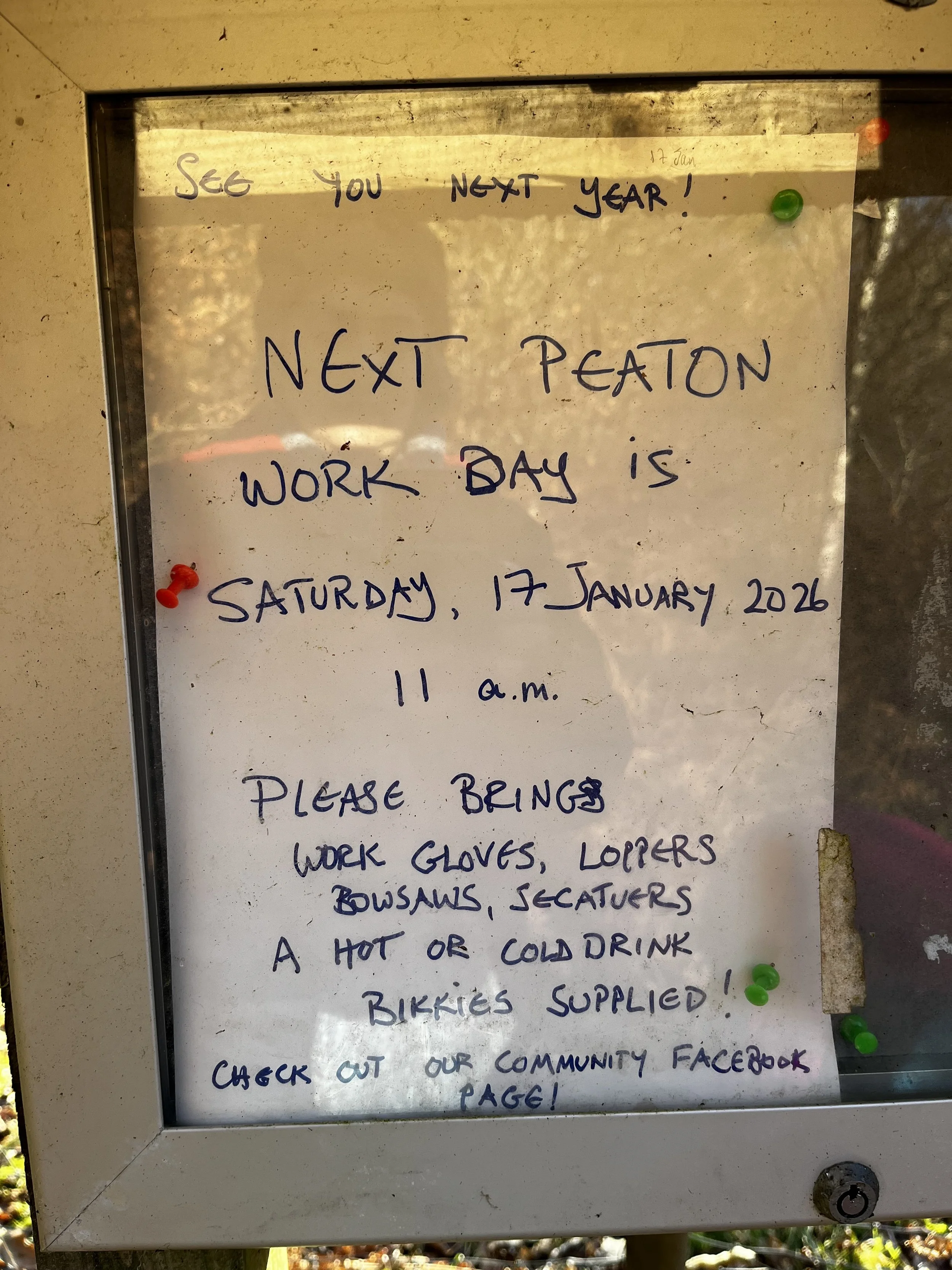 Peaton Woods Workday: CALL FOR VOLUNTEERS