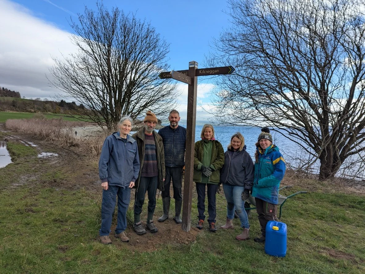 Footpaths Group begins work to install signage marking