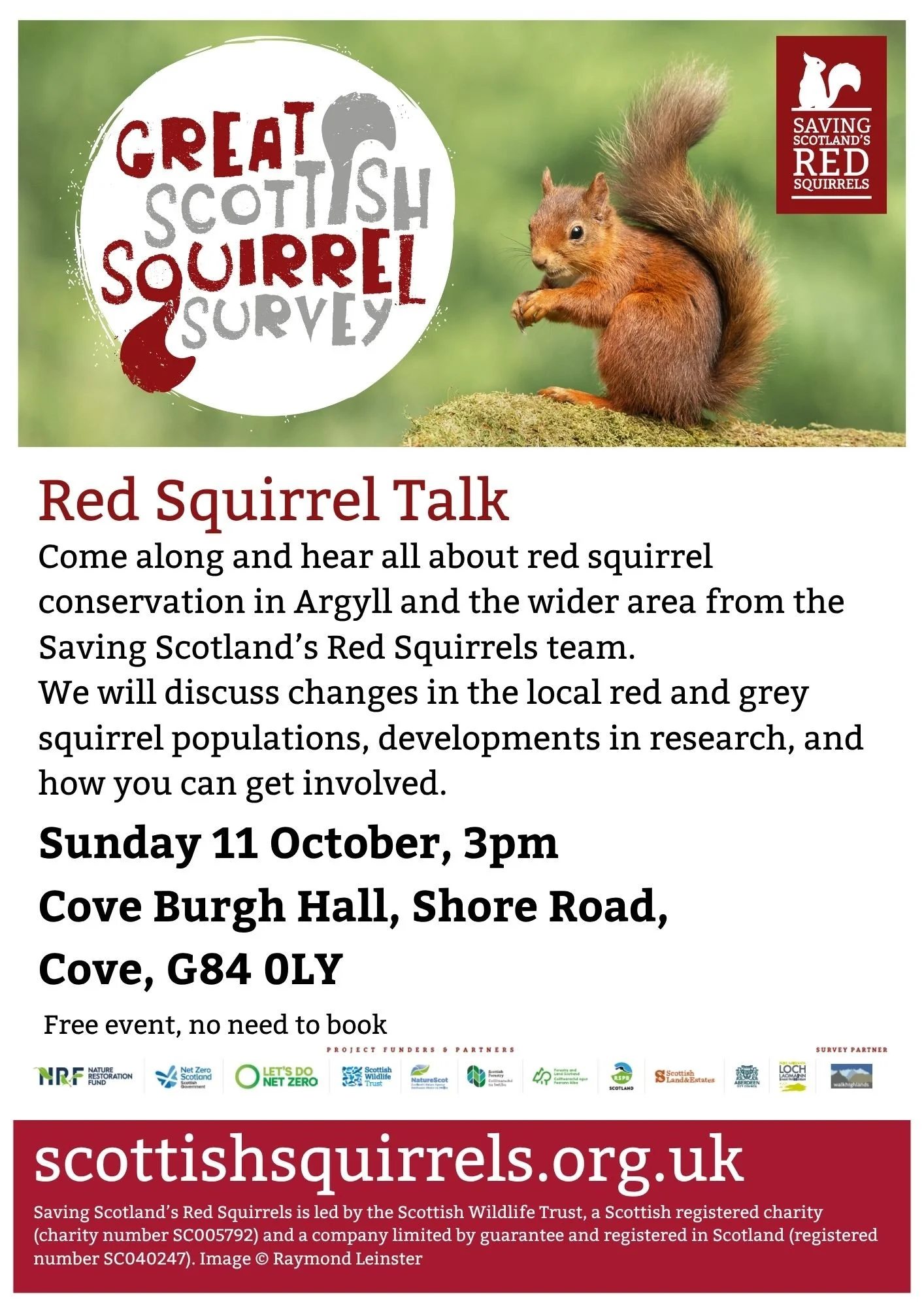 Red Squirrel/ Grey Squirrel: Invasive Species Management Talk