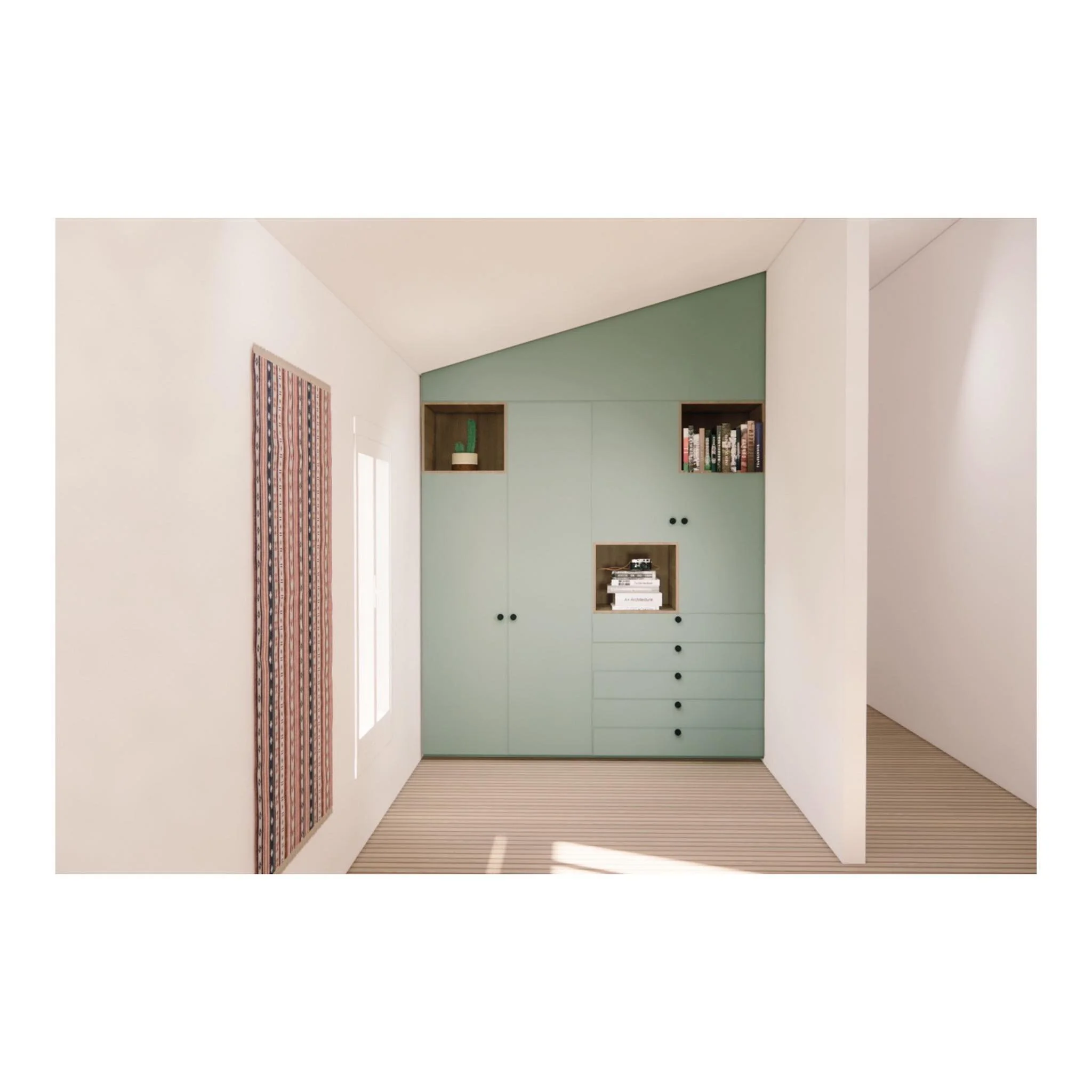 LET

R&eacute;novation partielle d&rsquo;un appartement et conception des menuiseries bois sur mesure.
Le placard est int&eacute;gr&eacute; dans le salon pour optimiser la surface de stockage de l&rsquo;appartement. Il comunque avec l&rsquo;espace v