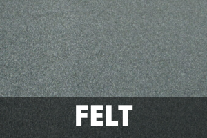 Existing felt flat roof prior to refurbishment with liquid roofing system in North West