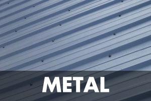 Metal roof sheeting on industrial building prior to refurbishment coating in North West