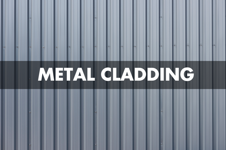 Metal cladding system on commercial industrial building in the North West