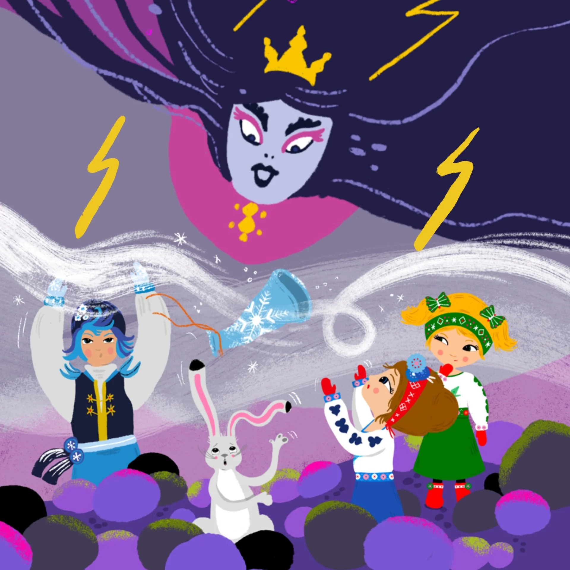 Kylässä Pauliina Lerche