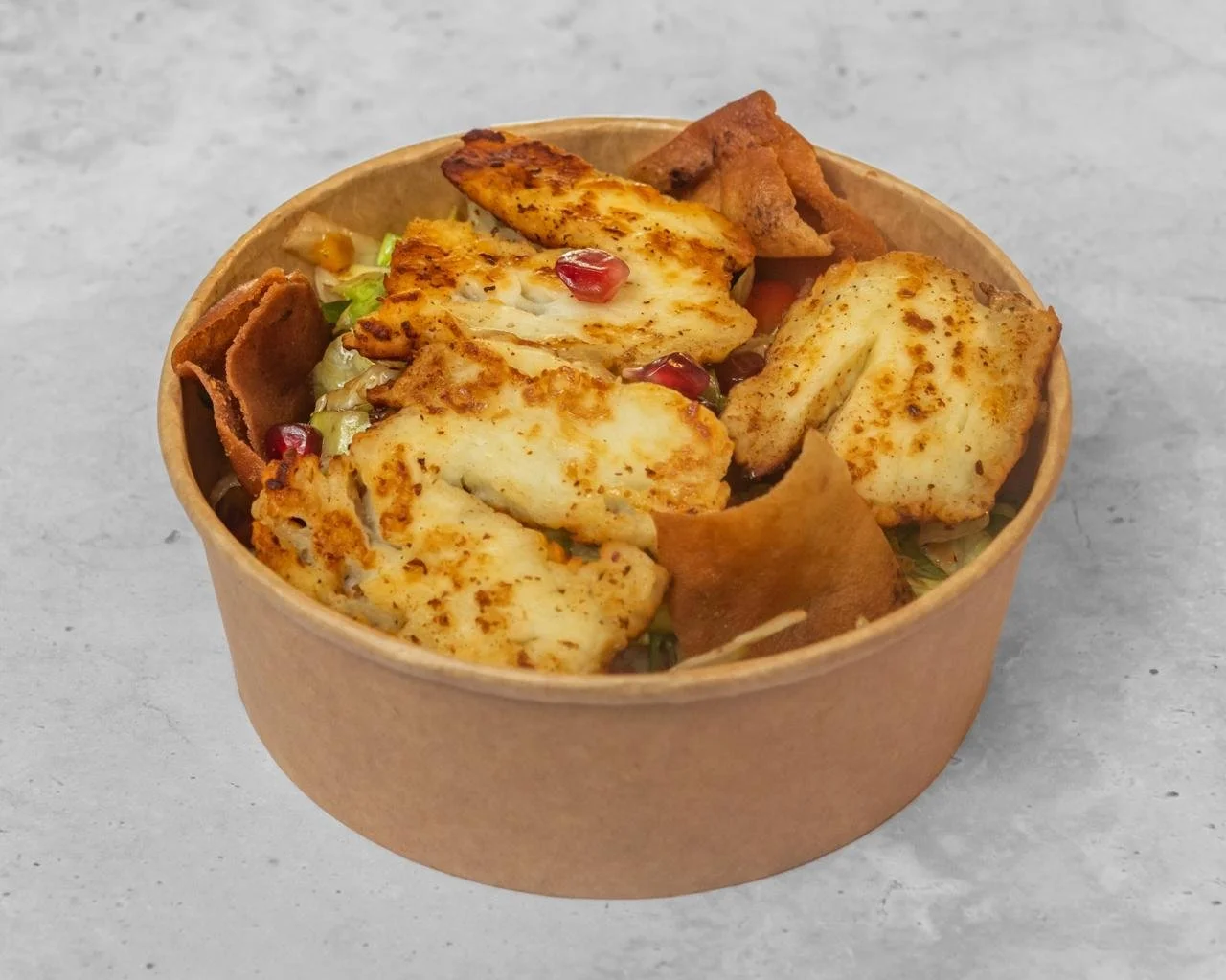 Halloumi Poke Bowl