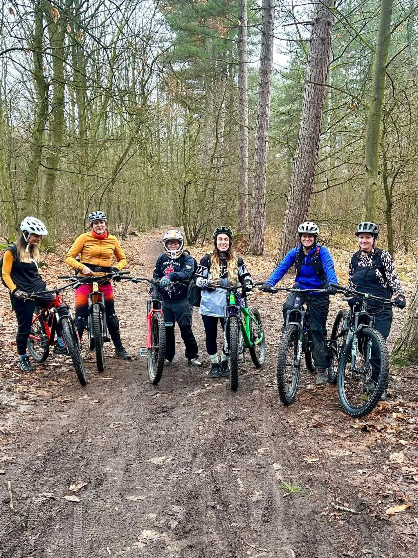 Thanks to those who came along to Sherwood Pines for a chilly December shred! 🫶☺️

The weather held and good times were had- there is no better feeling than the very start of fresh community of female riders coming together on two wheels! 🚲

@laure