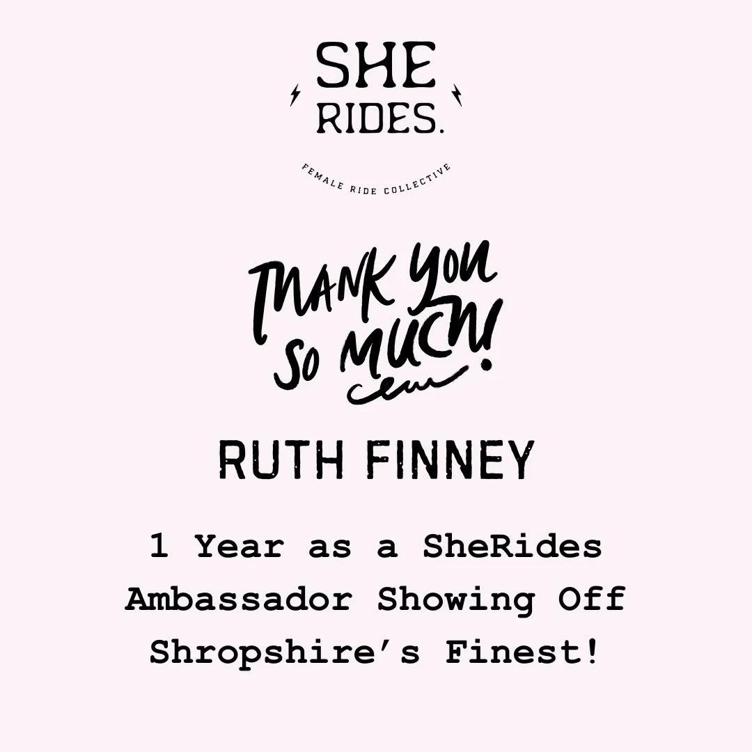 I can&rsquo;t believe it&rsquo;s been a year @shropshire_lass_finney ‼️😊

Ruth has spent her time as a SheRides ambassador shower women around the best riding spots Shropshire has to offer! 🫶💪

Her passion is unrivalled and we are so lucky to have