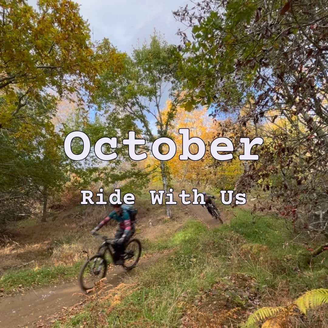 October&rsquo;s rides are here 👀👇🤌

October is an incredible month to ride; the colours are stunning, the dust is gone, and grip is at an all time high 😎

Be sure to sign up to a ride this month- it&rsquo;s free, fun, and the absolute best way to