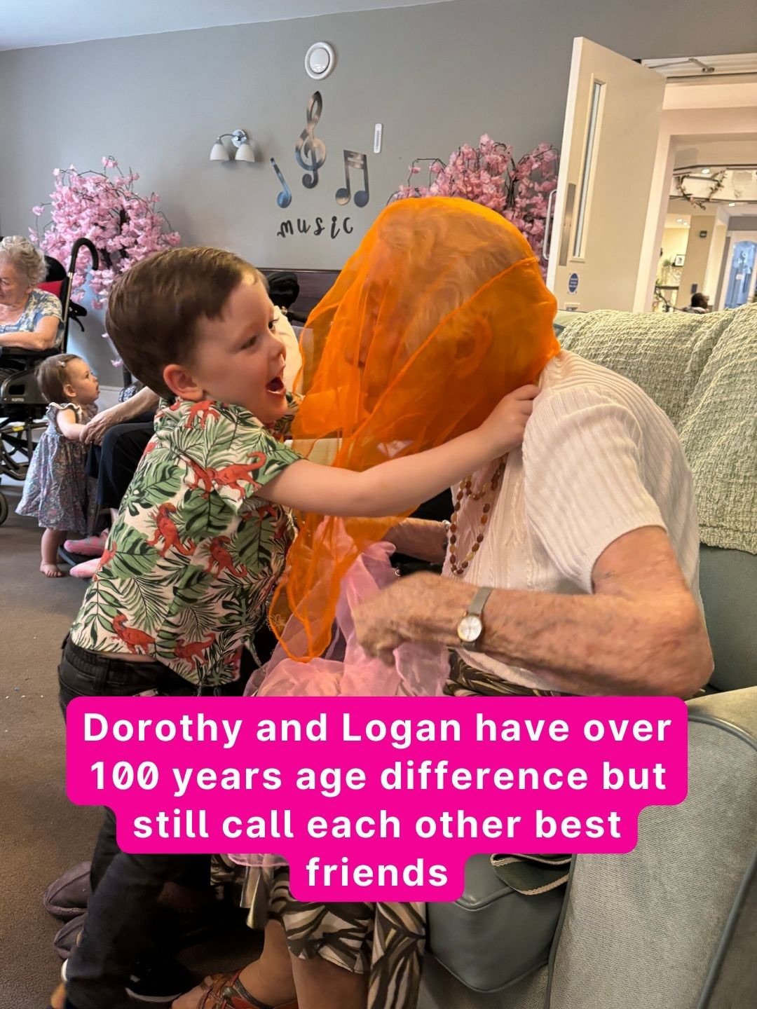 It&rsquo;s Giving Tuesday! You can create connections like these by donating the equivalent of an everyday buy. From toddlers and older adults becoming best friends, to quiet residents coming out of their shell, to families travelling across town bec