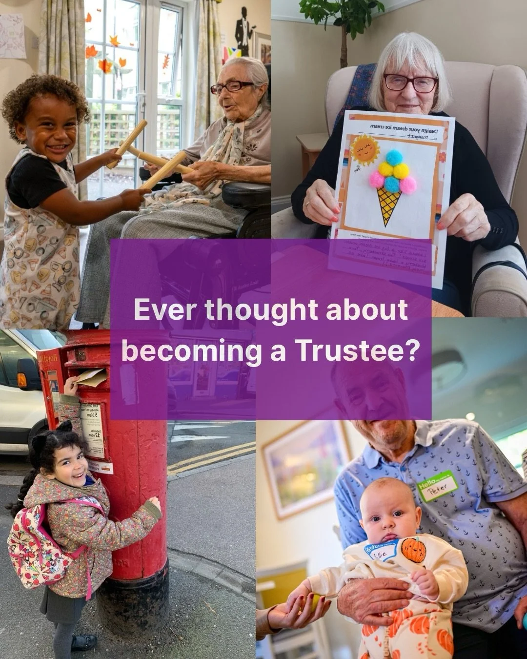 We&rsquo;re looking for Trustees with experience or interest in:

🦄Finance and Treasurer responsibilities
🦄Risk, governance or safeguarding
🦄Communications, fundraising or partnerships
🦄Digital, data or systems
🦄Community engagement or lived exp