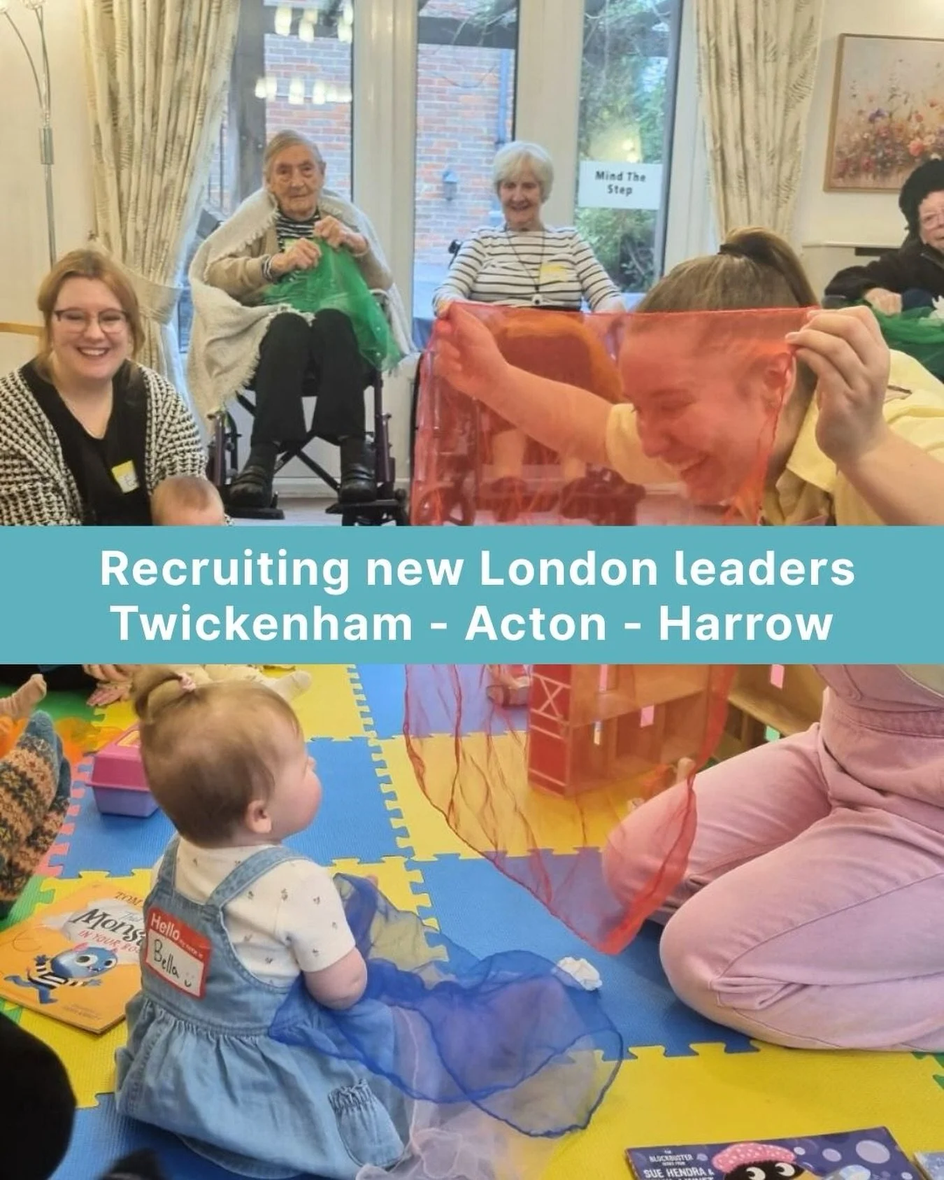 New Songs &amp; Smiles sessions means new Songs &amp; Smiles Leaders! 💛

We&rsquo;re looking for friendly, confident and caring people to lead our heartwarming and joyful baby and toddler groups soon launching in Acton, Twickenham and Harrow. Get pa