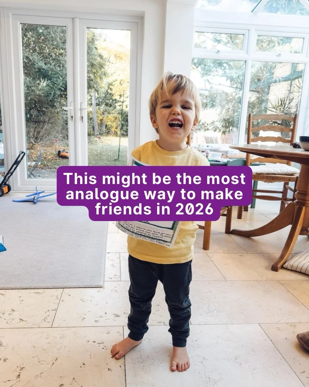 Luke is 3 and Jill is 90. Their friendship is built with pens, paper and time 🧚

Every month, he waits for his post from Jill - &ldquo;it makes me feel good and happy&rdquo; he says

Jill loves it to, &ldquo;he seems like such a lovely chap and I fe