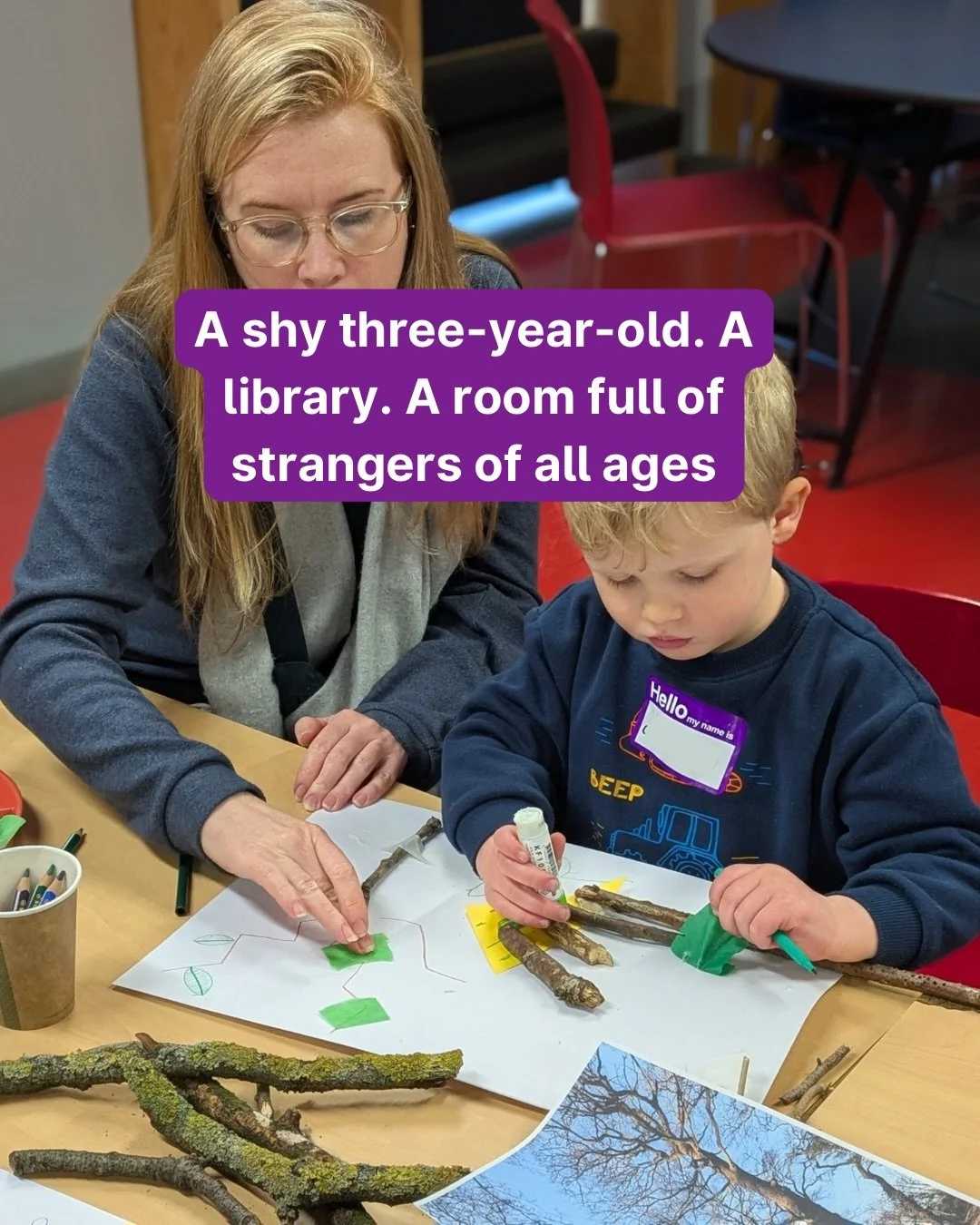 Day 4 of global intergenerational week is all about building intergenerational spaces and communities - which is exactly what we&rsquo;ve been doing in Whitechapel with our pilot programme You, Me, Us 🌈

We bought young children, their families and 