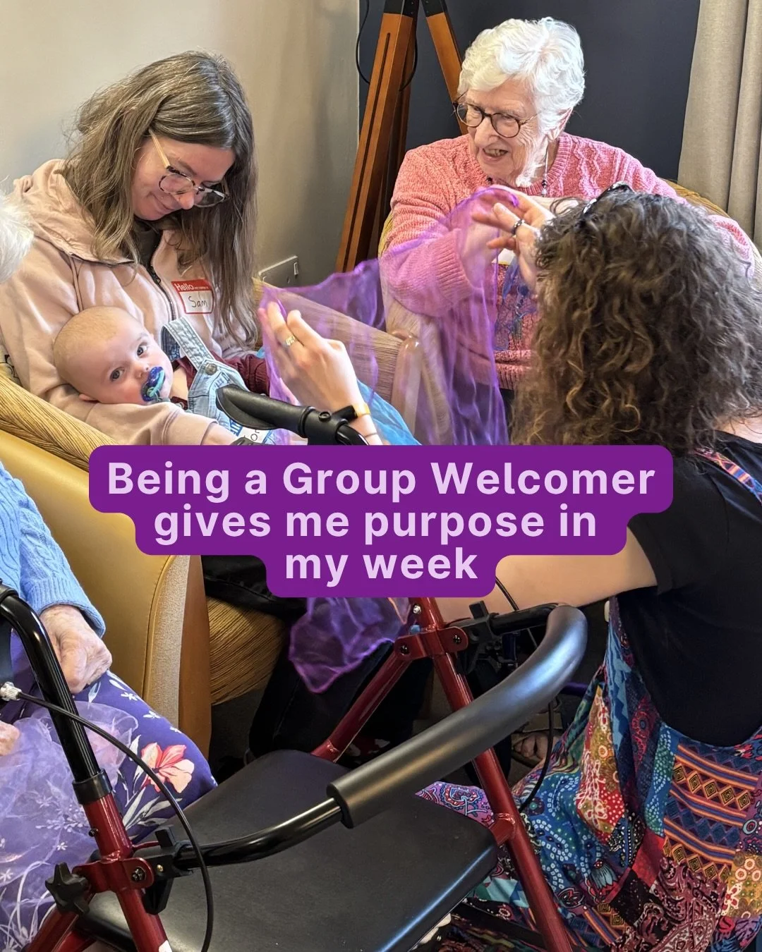 Volunteering as a Group Welcomer at Songs &amp; Smiles is so much more than just helping out for an hour &mdash; it&rsquo;s about finding your own little community 🌍

Suzanne&rsquo;s experience says it all. From building confidence and making fast f