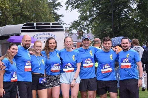 The Together Project charity runners group photo