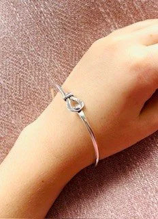 Silver bangle workshop