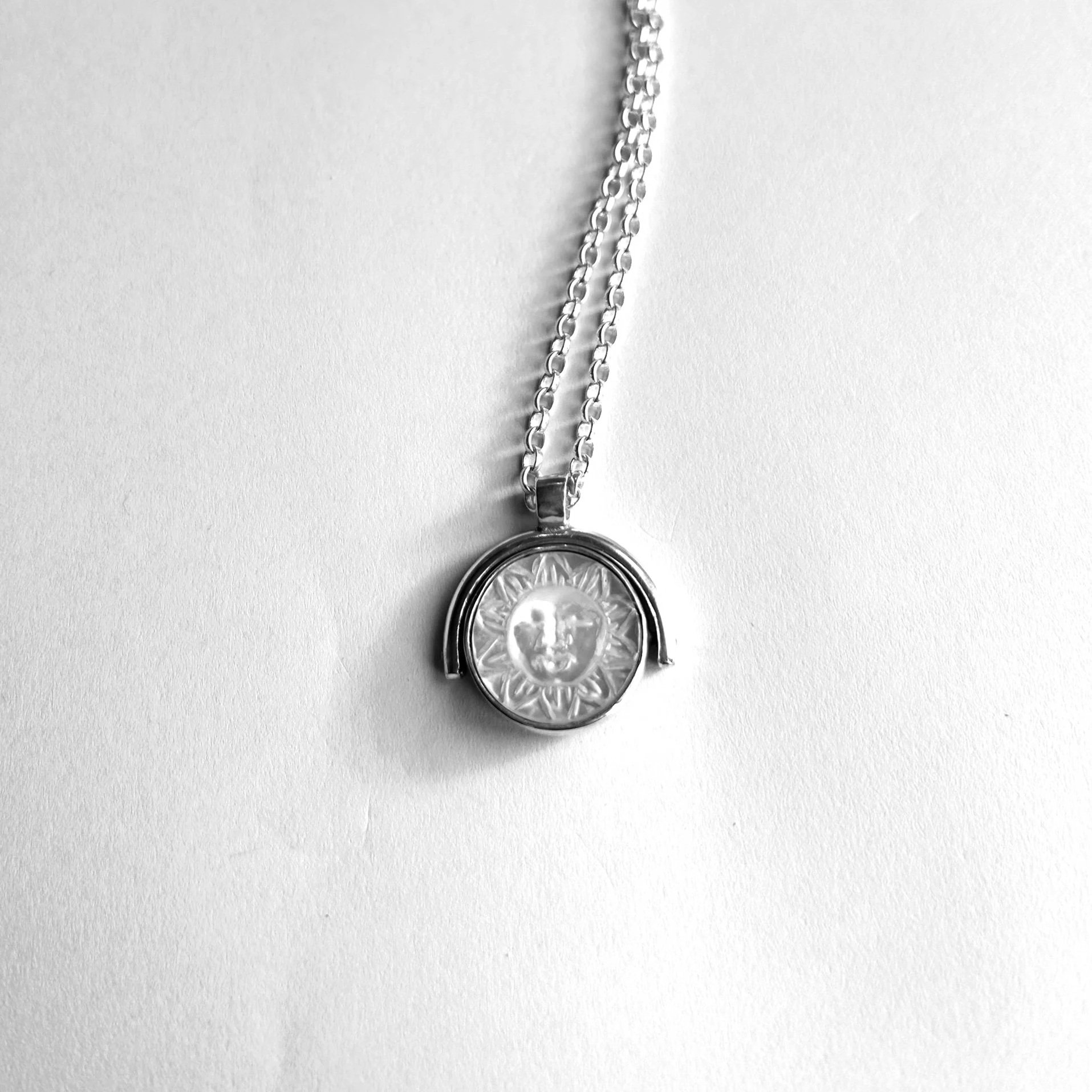 The Fidget Pendant - a kinetic necklace that actually moves