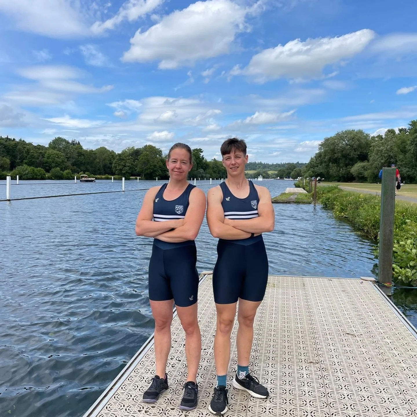 🔵⚪️ HRR QUALIFIERS CREW ANNOUNCEMENT 🔵⚪️
The Stonor Challenge Trophy
T. Tijssen & N.C. Holland
After a successful Henley Women’s Regatta campaign, where this duo raced their way to the semi-final, they return to the Henley stretch with