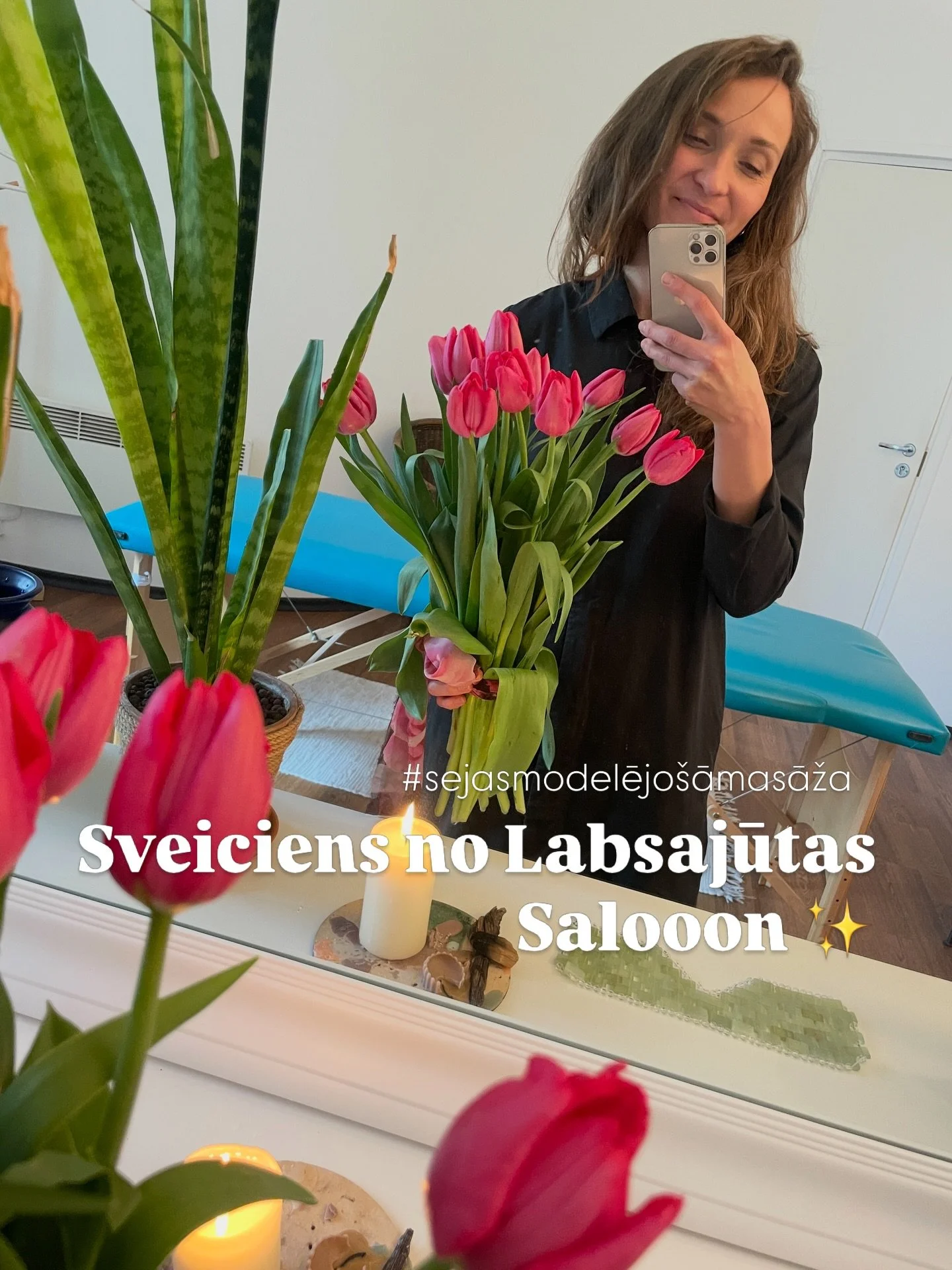 Dažkārt, vajadzīgs vien mīlestības pilns, klāteso&scaron;s pieskāriens, lai atslābtu, atjaunotos un atkalsavienotos ar sevi. 

Ja jūti, ka ir pienācis Tavs brīdis &ndash; esmu tepat. 

Priecā&scaron;os Tevi satikt uz sejas modelējo&scaron;o masāžu &n