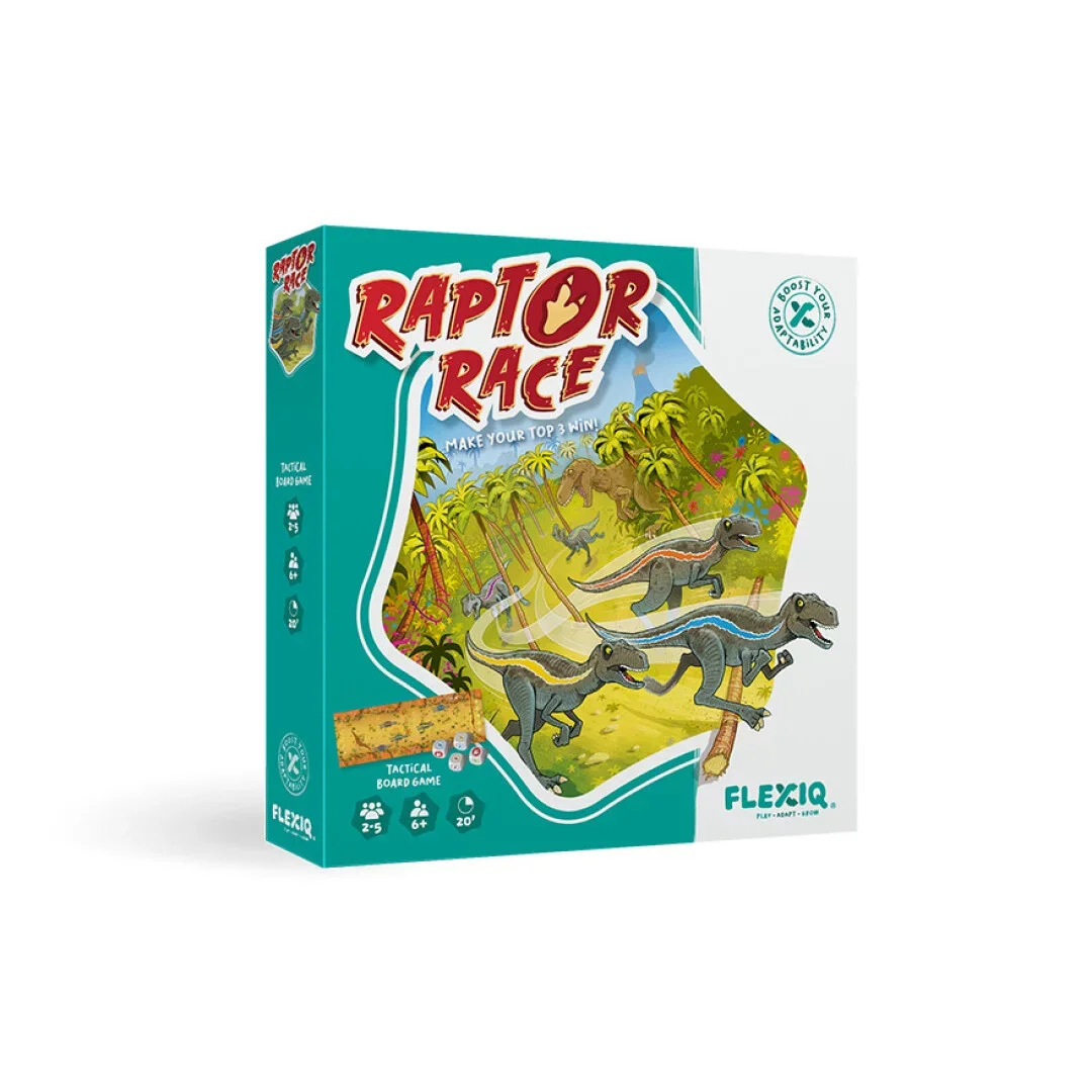 Raptor Race FlexiQ - Juego de Estrategia y Planificación