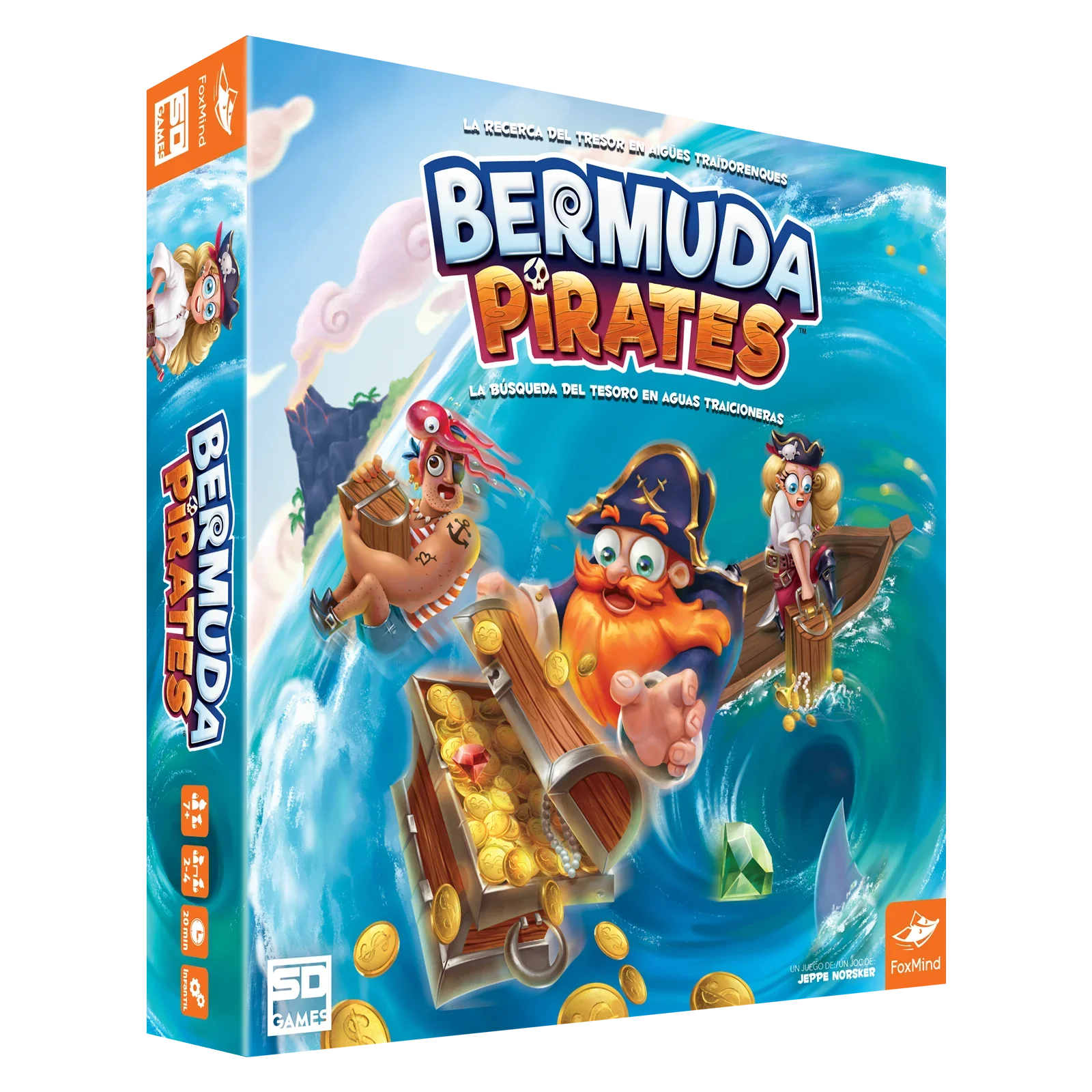 Bermuda Pirates - Habilidad y memoria en juego
