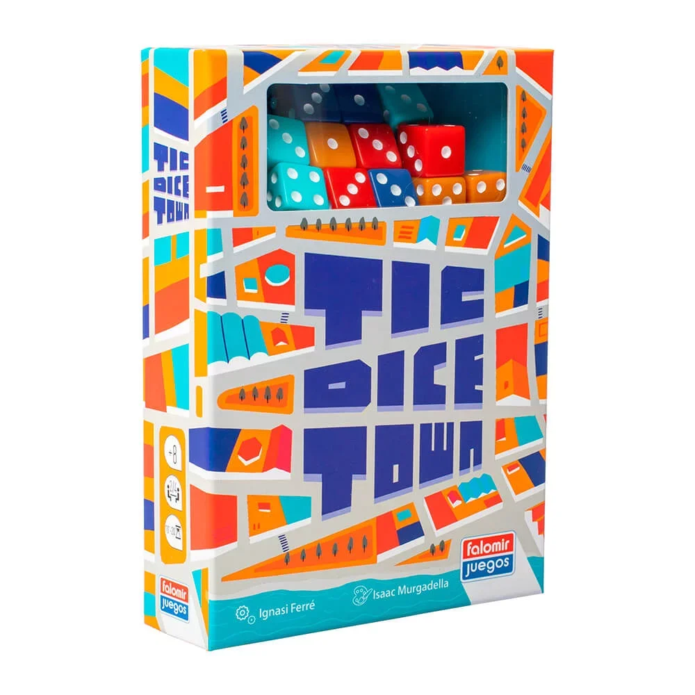 Tic Dice Town - Juego lógico matemático