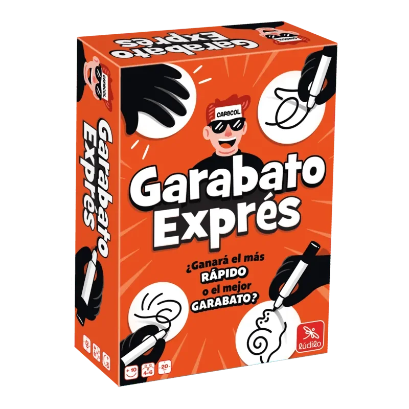 Garabato Exprés - Juego party de imaginación y velocidad
