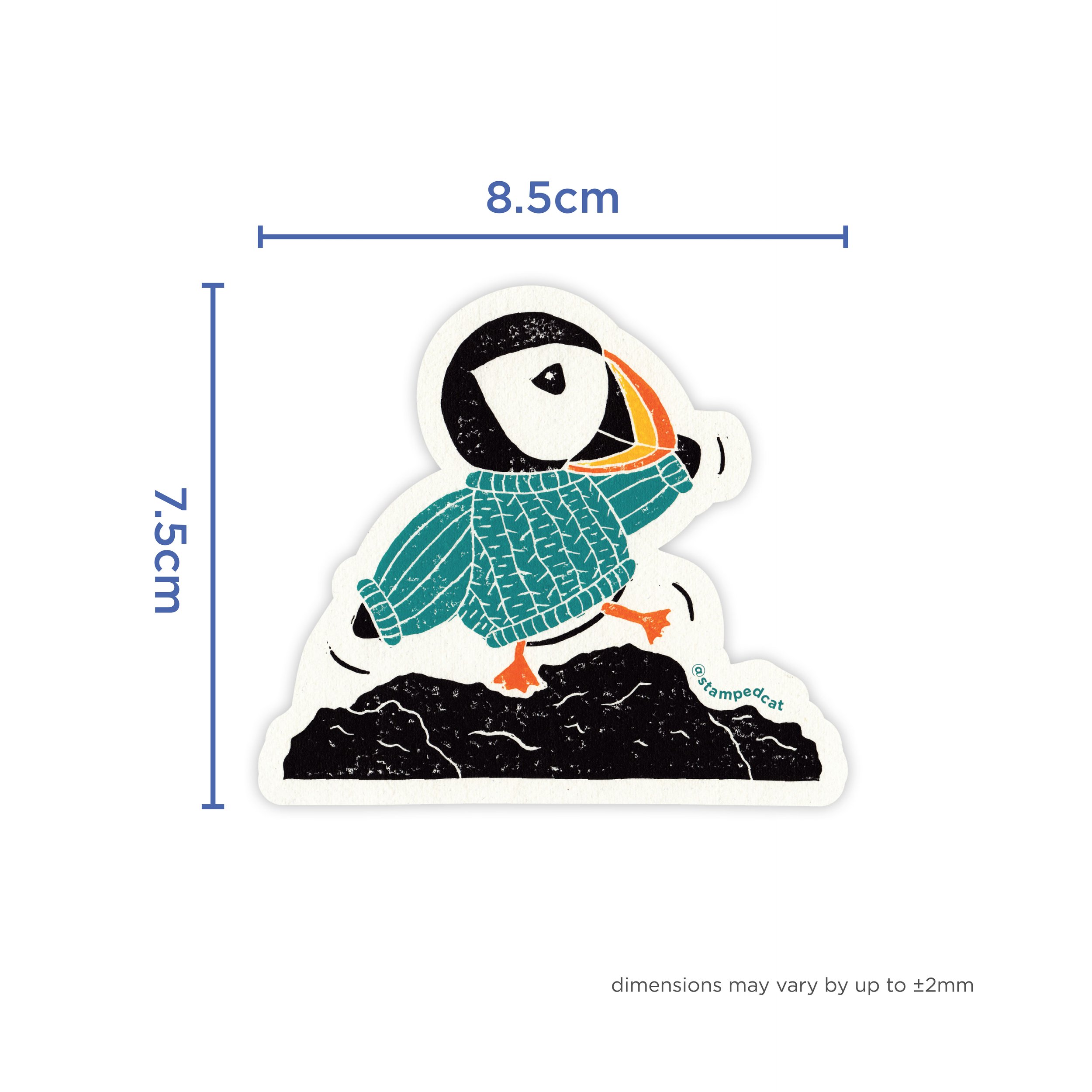 Stamped-Cat-Dimensions-Puffin-Waterproof-sticker.jpg