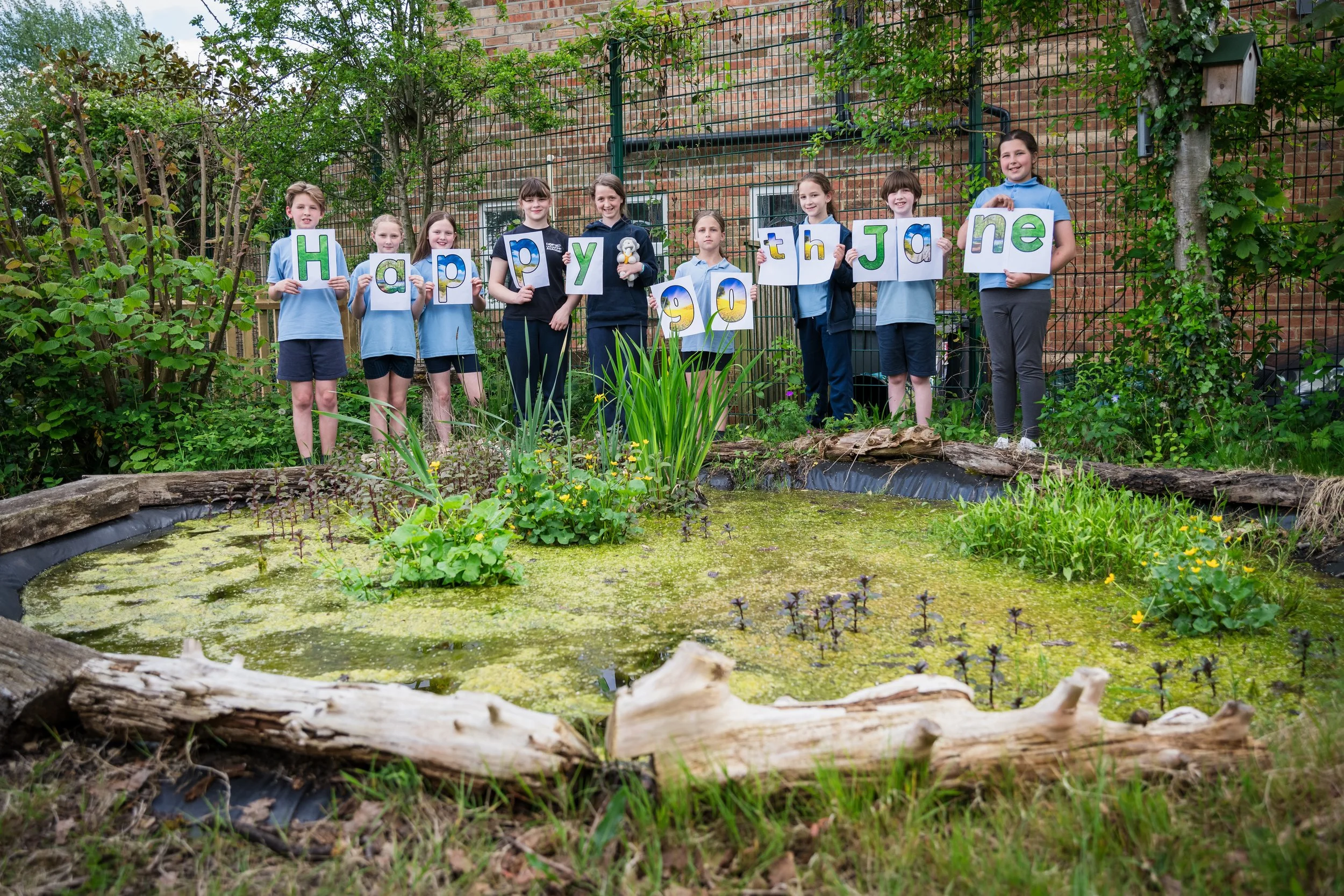 St Luke’s Pond opening ceremony