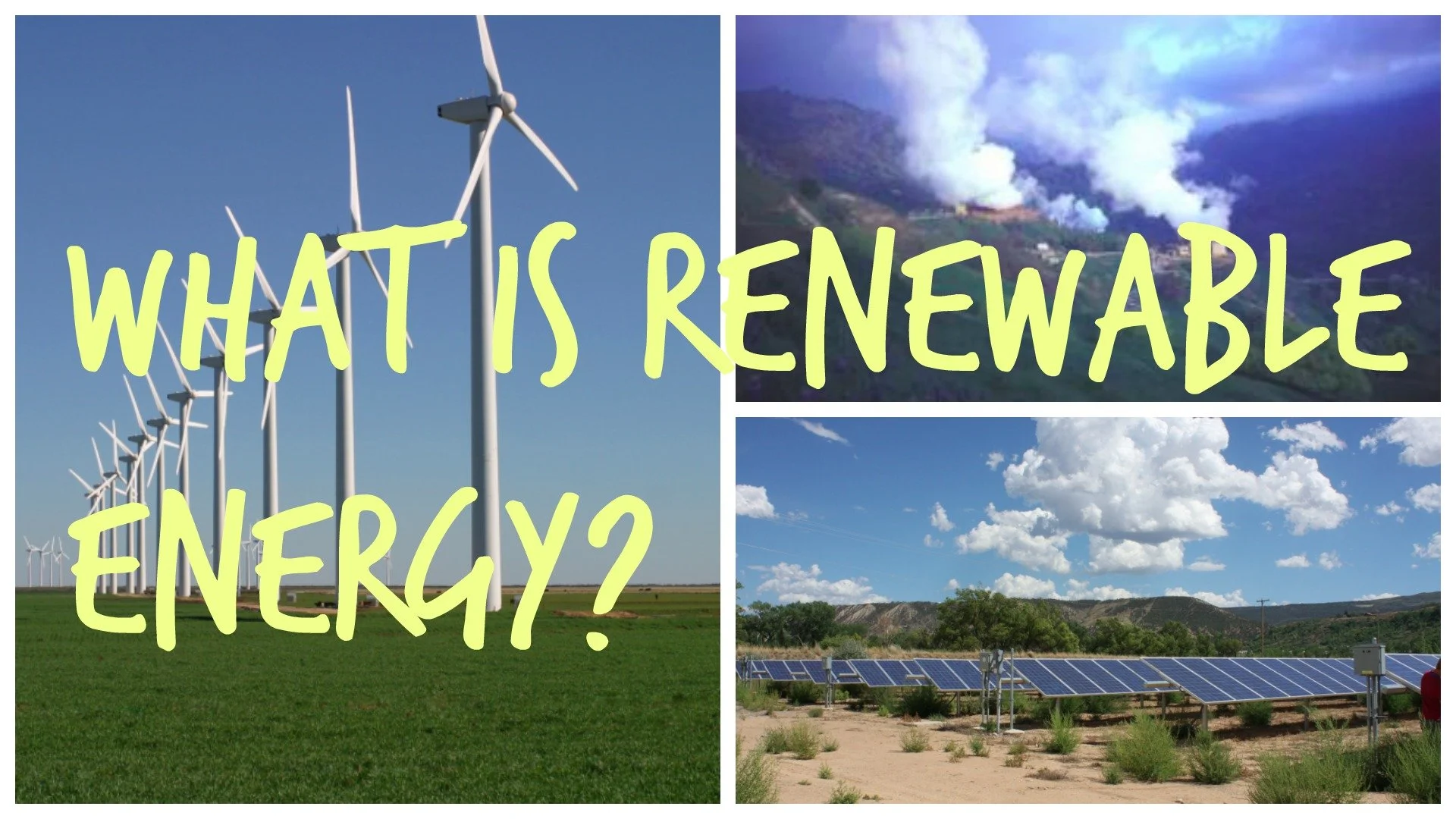 What is renewable energy?