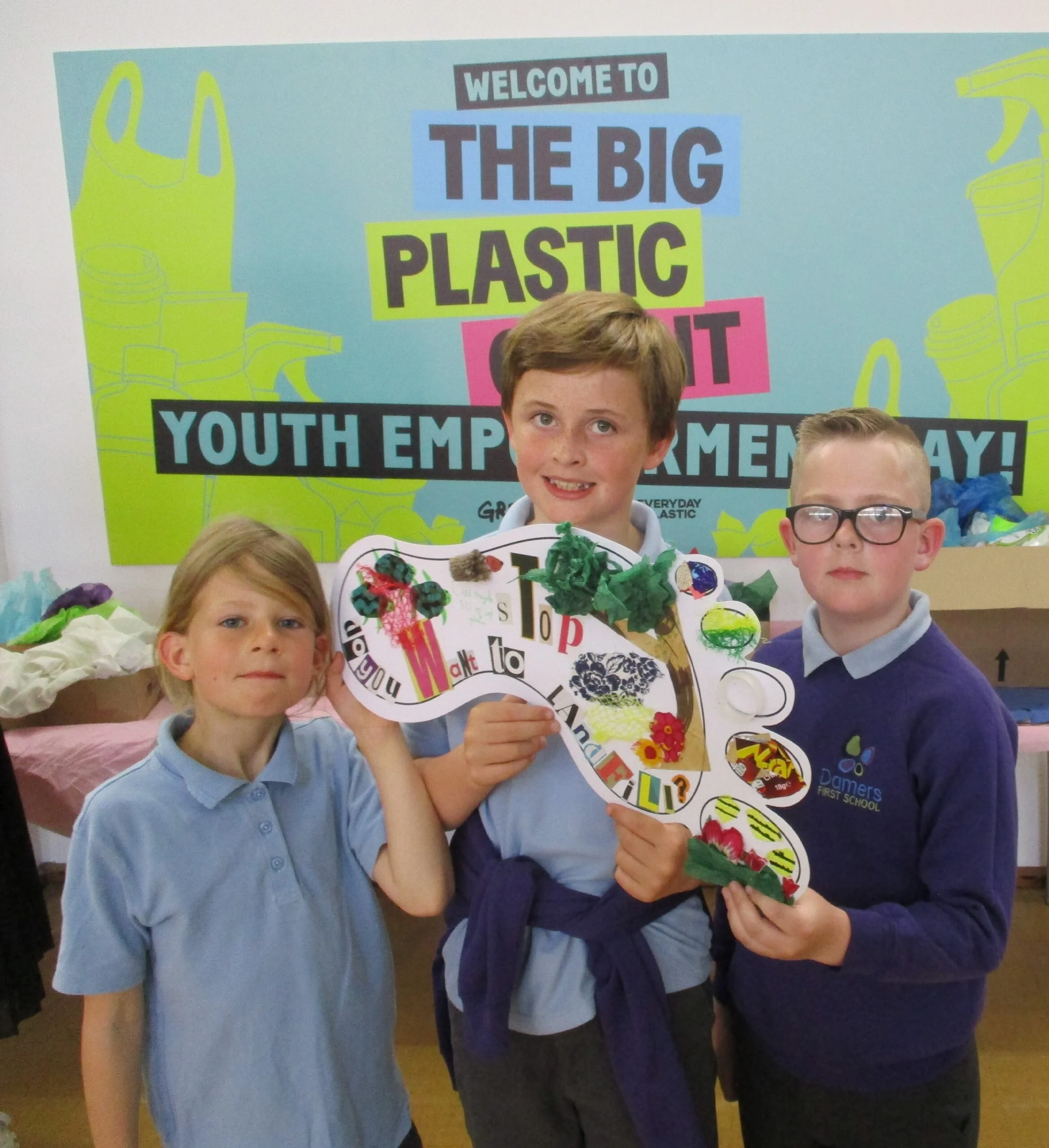 Damers First School - Big Plastic Count Youth Empowerment Day