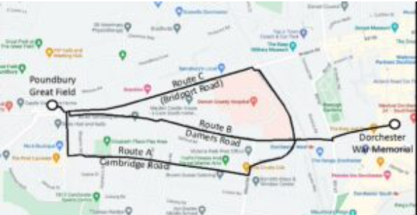 Damers School - Connecting Poundbury and Dorchester with a Safe Cycle Lane/Route